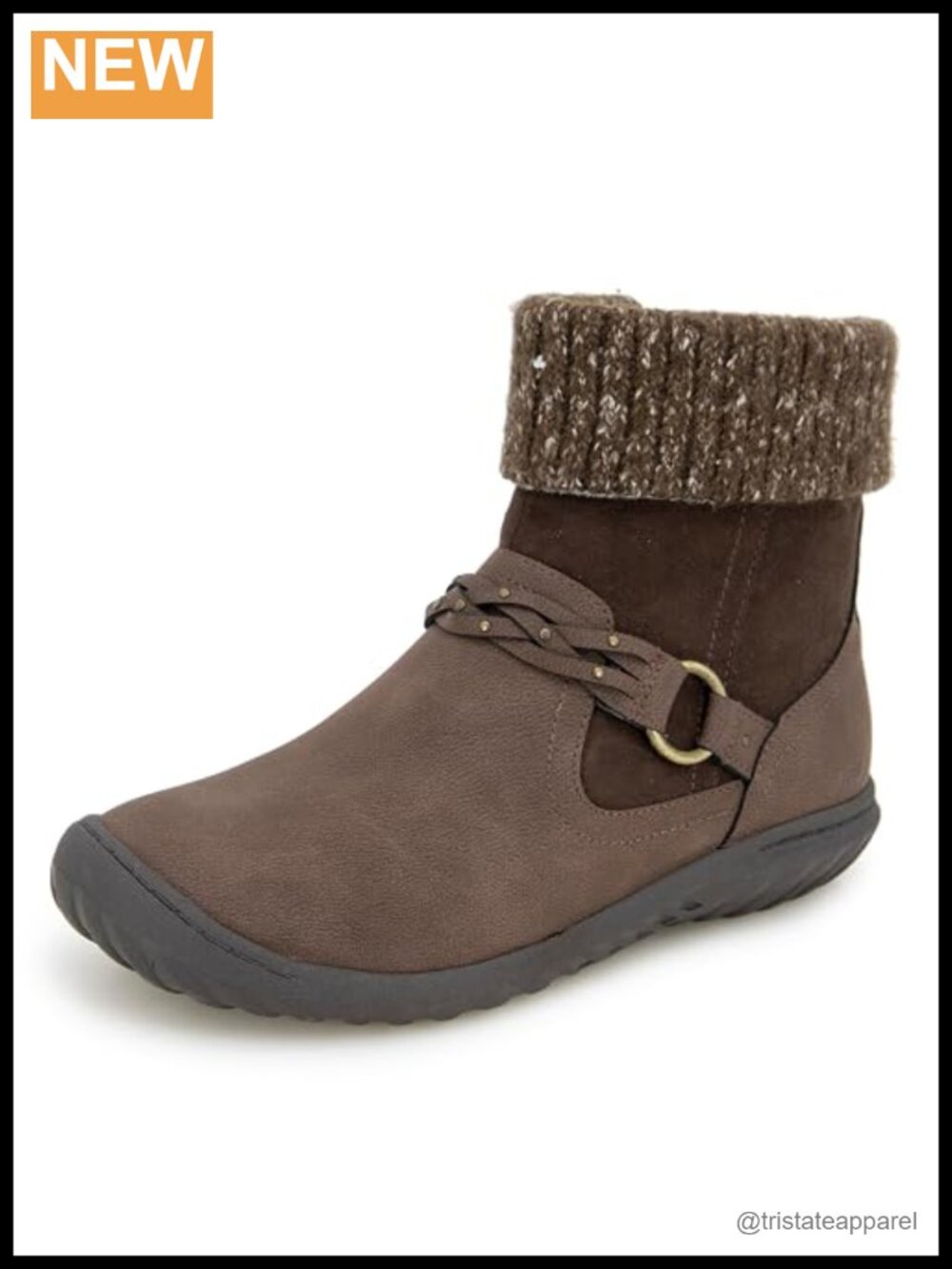 Women's Water Resistant Mid-Calf Hiking Boots with Memory Foam Insole Faux Suede